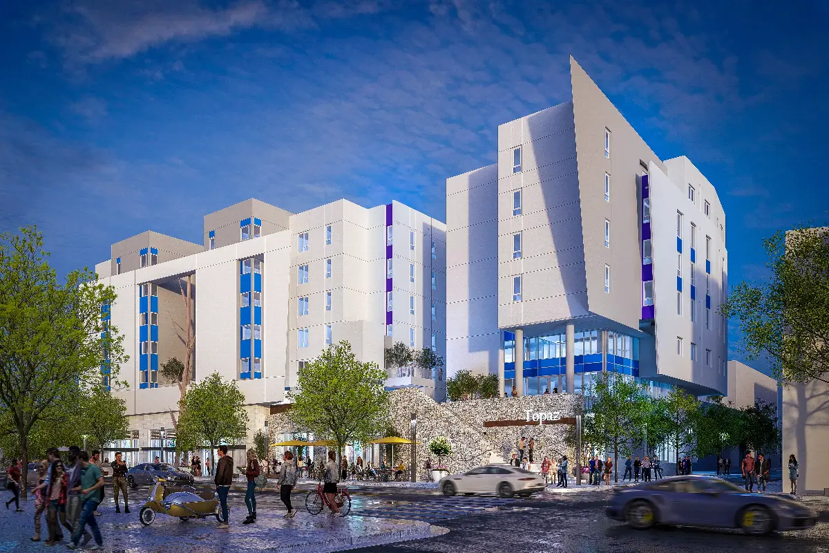 GRAND OPENING IN SUMMER 2023 WITH PRE-LEASING COMMENCED AT TOPAZ, A NEW 169-BED STUDENT HOUSING/RETAIL DEVELOPMENT ADJACENT TO SAN DIEGO STATE UNIVERSITY